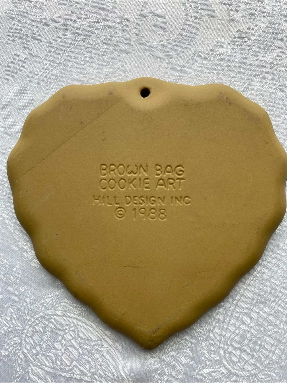 Vtg Brown Bag Cookie Art Hill Design Lot 6 Santa Heart Rocking Horse Molds